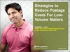 Presortxtra for low volume mailers webinar