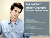 Folded self mailer webinar