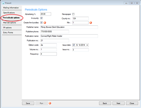 Periodicals Processing