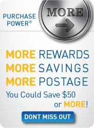 More Rewards, More Savings, More Postage